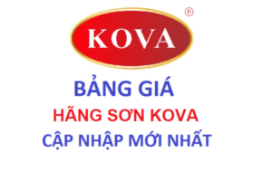 Báo giá sơn Kova mới nhất