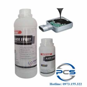 Keo đổ mạch điện tử chống nước màu đen