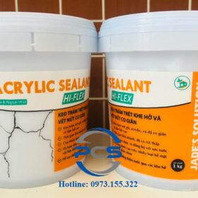 Keo trám khe co giãn gốc Acrylic