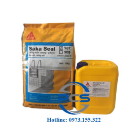 Saka Seal Top 107 Vữa chống thấm xi măng - polyme 2 thành phần