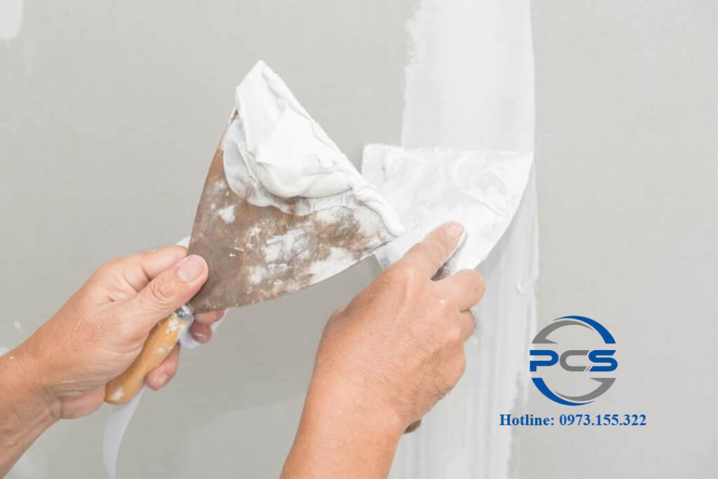 Xử lý vết nứt tường ngoài nhà bằng keo Acrylic Sealant Hi-Flex