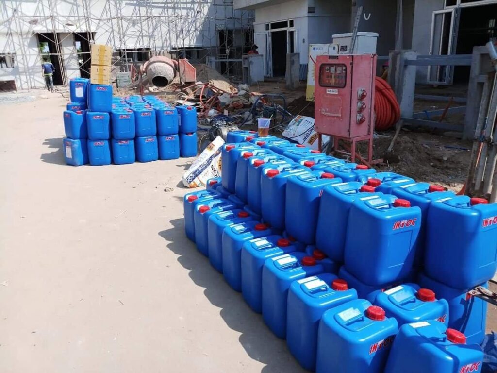 INTOC-04 PM Vữa Chống Thấm Áp Lực Nước Cao