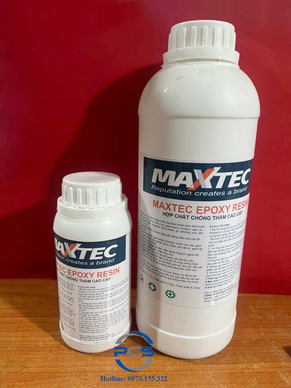 Maxtec 121 Epoxy Resin - Chống thấm trong suốt 2 thành phần