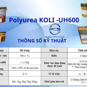 Sơn Koli trong suốt UH600 (3)