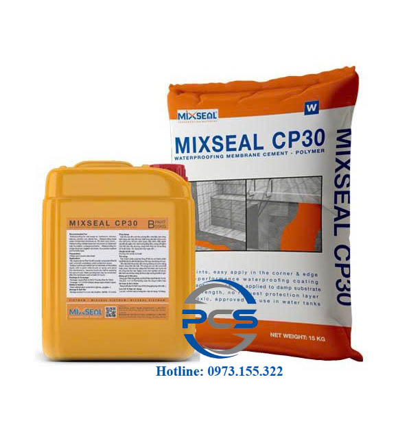 Mixseal CP30 Vữa chống thấm 2 thành phần gốc xi măng polymer