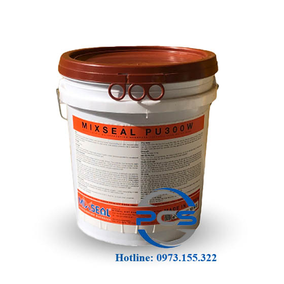 Mixseal PU300W Sơn chống thấm polyurethane gốc nước, 1 thành phần