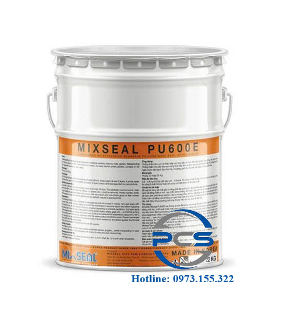 Mixseal PU600E Chất chống thấm 1 thành phần, gốc polyurethane
