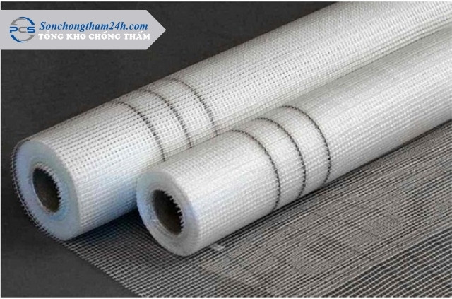 Lưới thủy tinh chống thấm chống nứt mắt 4x4mm định lượng 140g/m2 6 chon-luoi-thuy-tinh-chong-tham