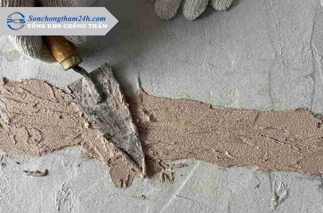 6 cách xử lý vết nứt bê tông được áp dụng phổ biến hiện nay 3 Xử lý vết nứt bằng khâu gia cố