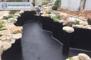 7 phương pháp thi công chống thấm hồ cá koi